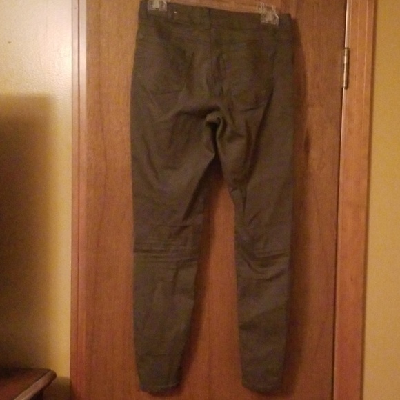 Olive Green Pants - Picture 2 of 3